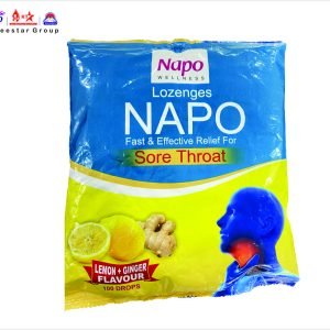NAPO LOZENGES 3.3 gm (Lemon +Ginger)