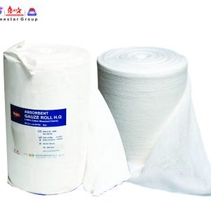 ABSORBENT GAUZE ROLL H.Q 4PLY