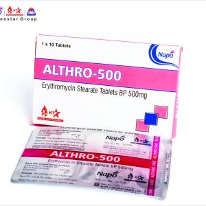ALTHRO 500 MG (ERYTHROMYCIN TABLETS)